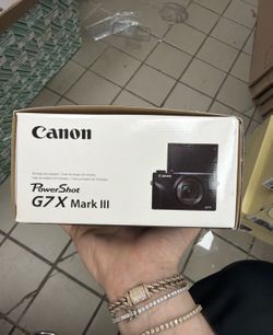 Canon PowerShot G7 X Mark III 20.1MP - Black (Brand New