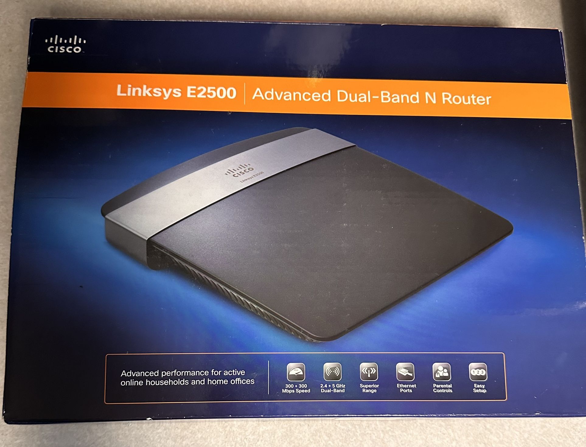 Linksys E2500 Advanced Dual Band N Router