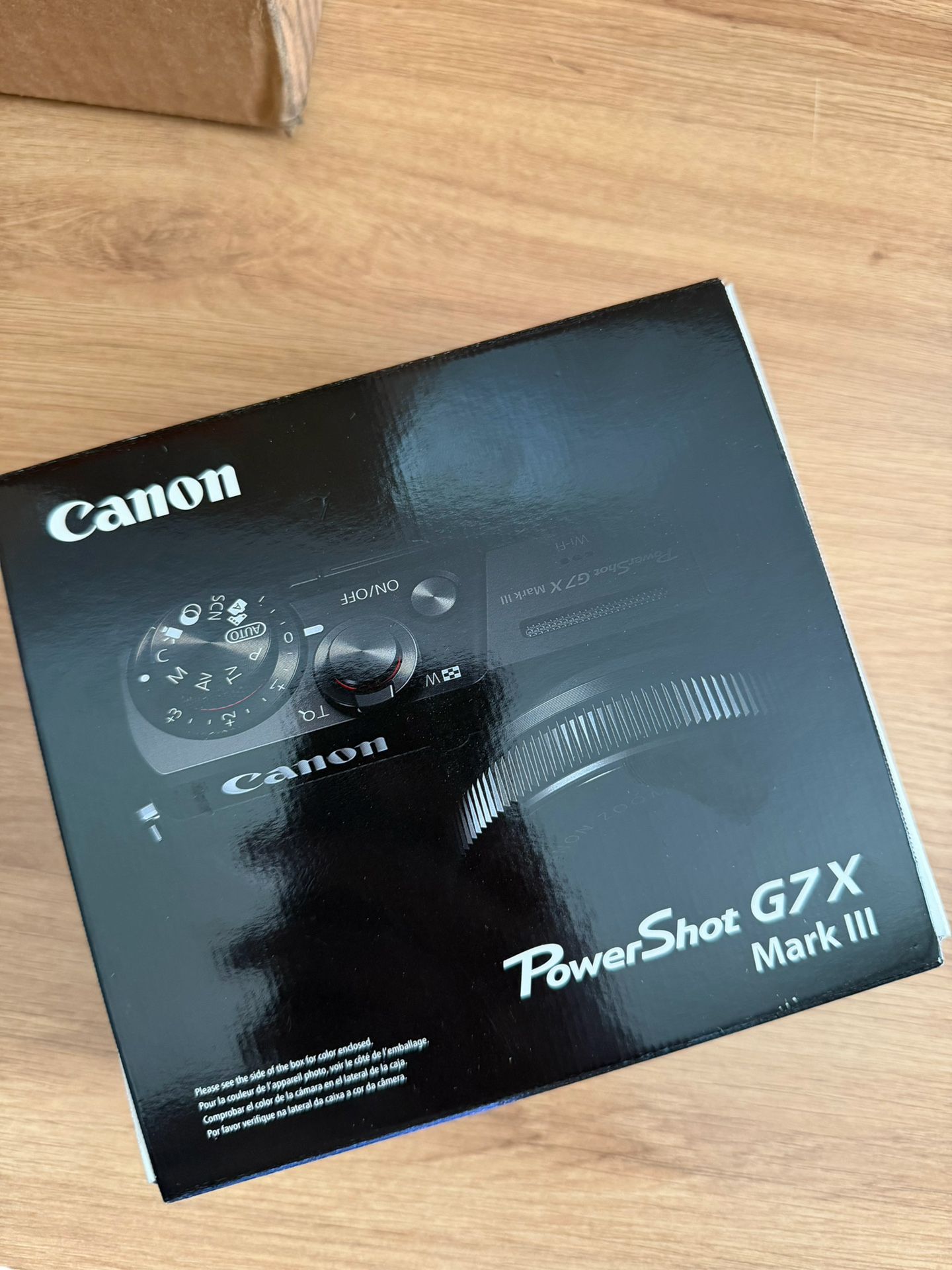 Cannon Power shot G7 Mark III