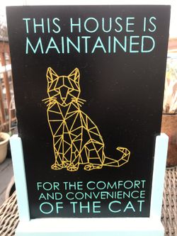 Cat sign