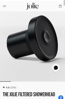 Brand New: Jolie Shower Filter + Replacement Filter