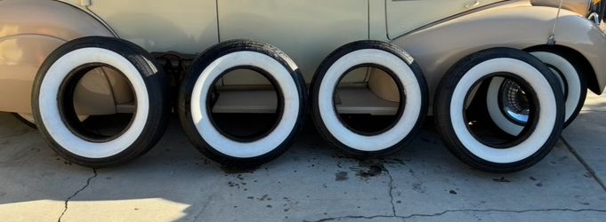 White wall tires G78 15 inch