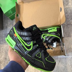 Off white green strike