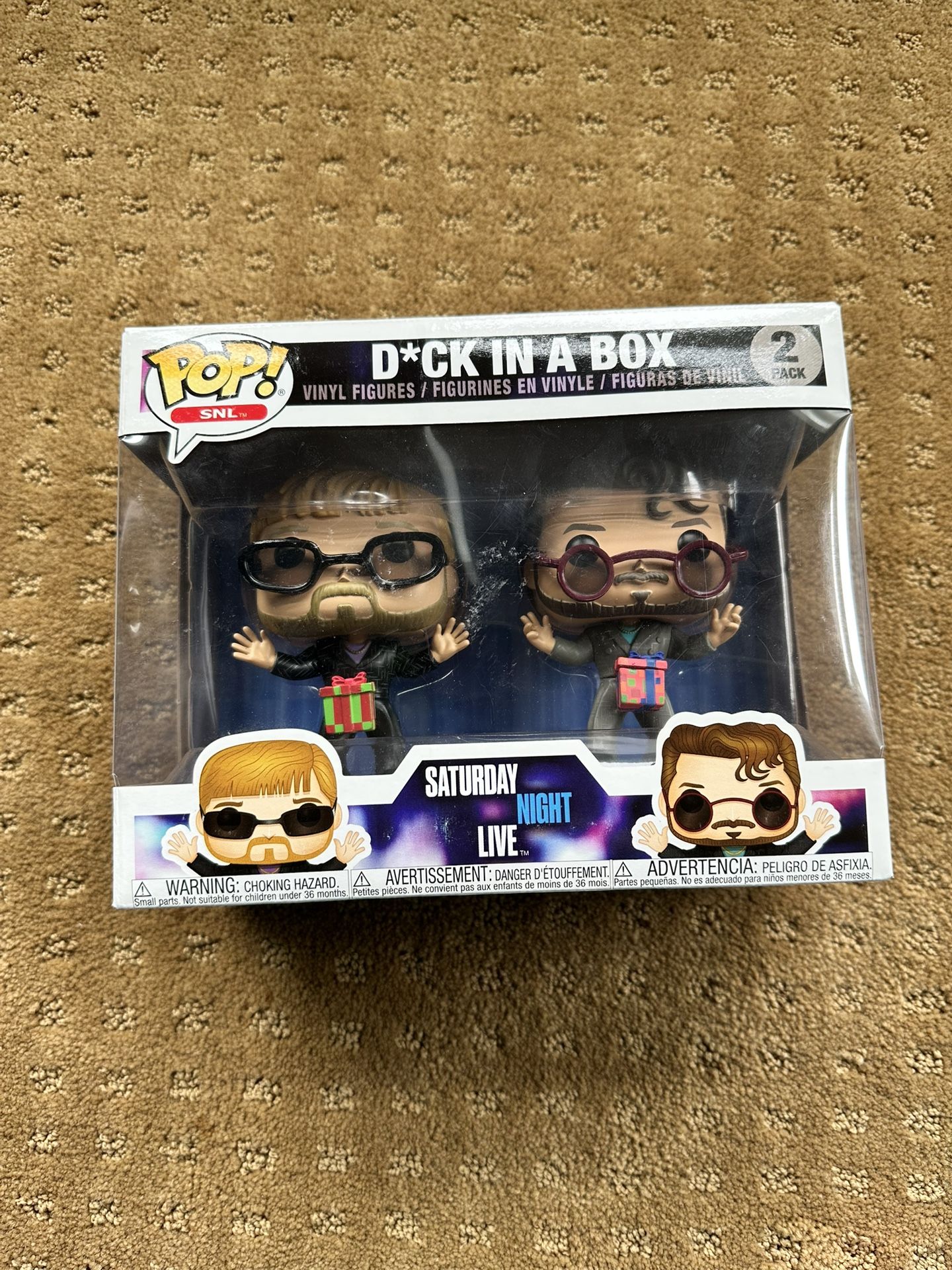 Dick In A Box SNL Funko Pop 2 Pack