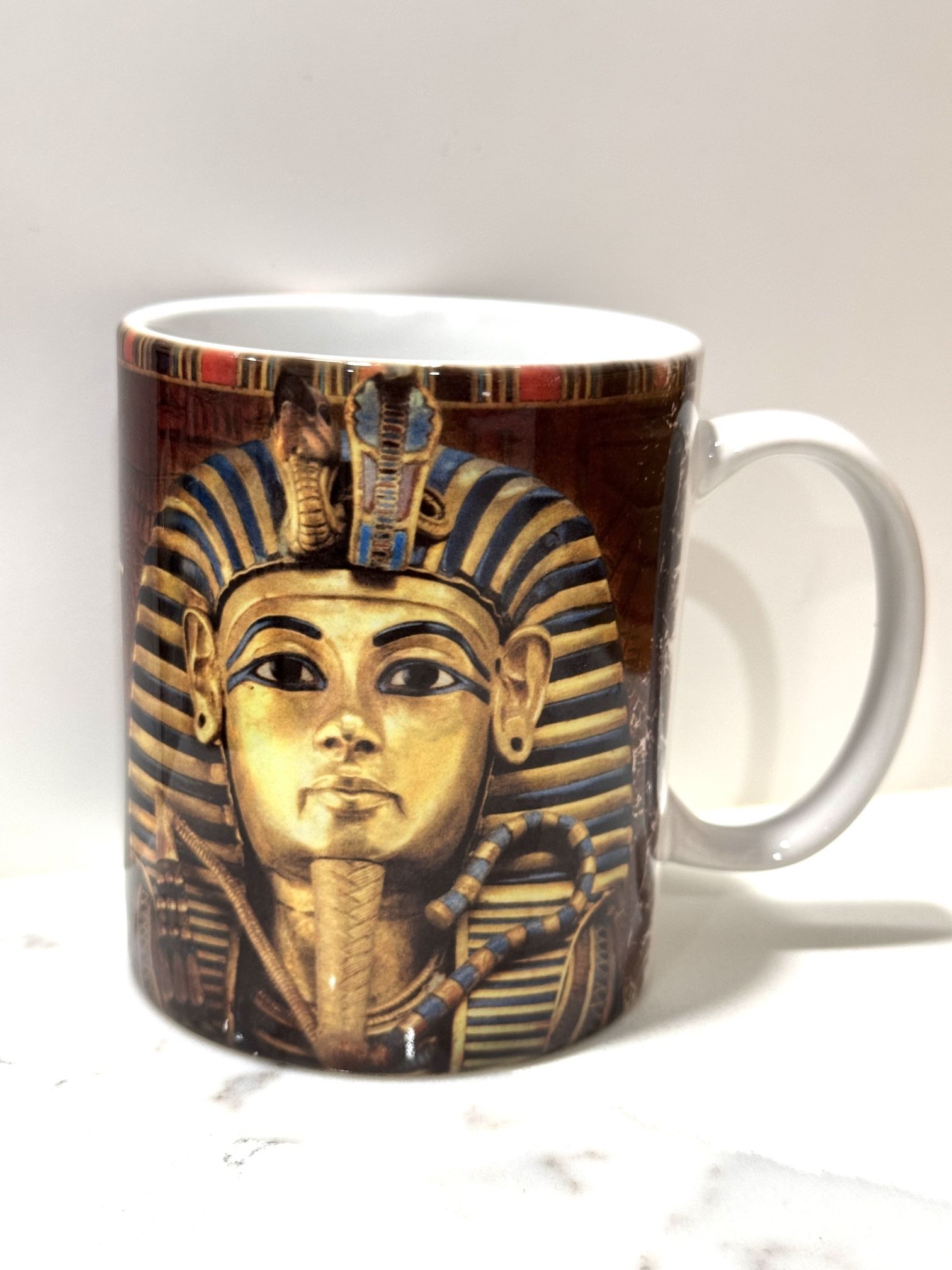 King Tut San Francisco Souvenir Mug Egyptian Pharaoh Coffee Cup