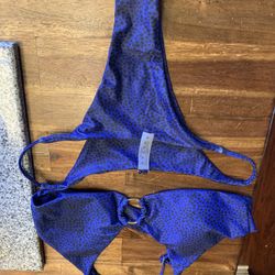 Women’s new bikini, royal blue size extra large