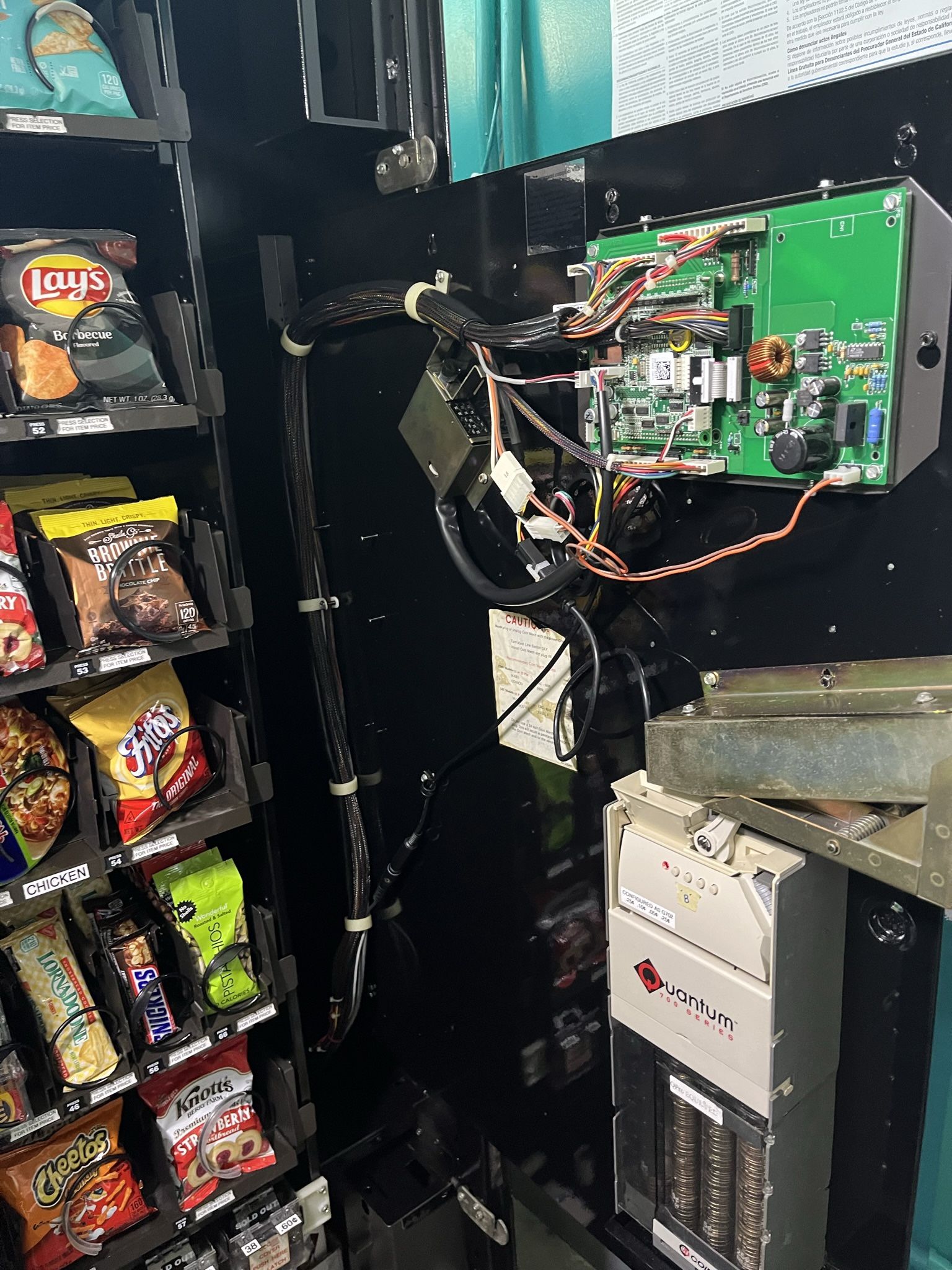 3 Wide Rowe Vending Machine