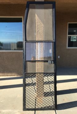 Motorhome screen door