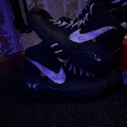 Custom Nike Inflicts Wrestling Shoes Size (8 1/2)