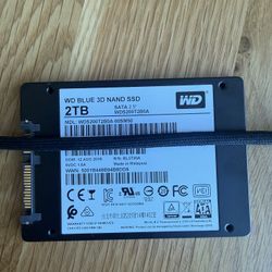 WD Blue 3D NAND 2TB SSD