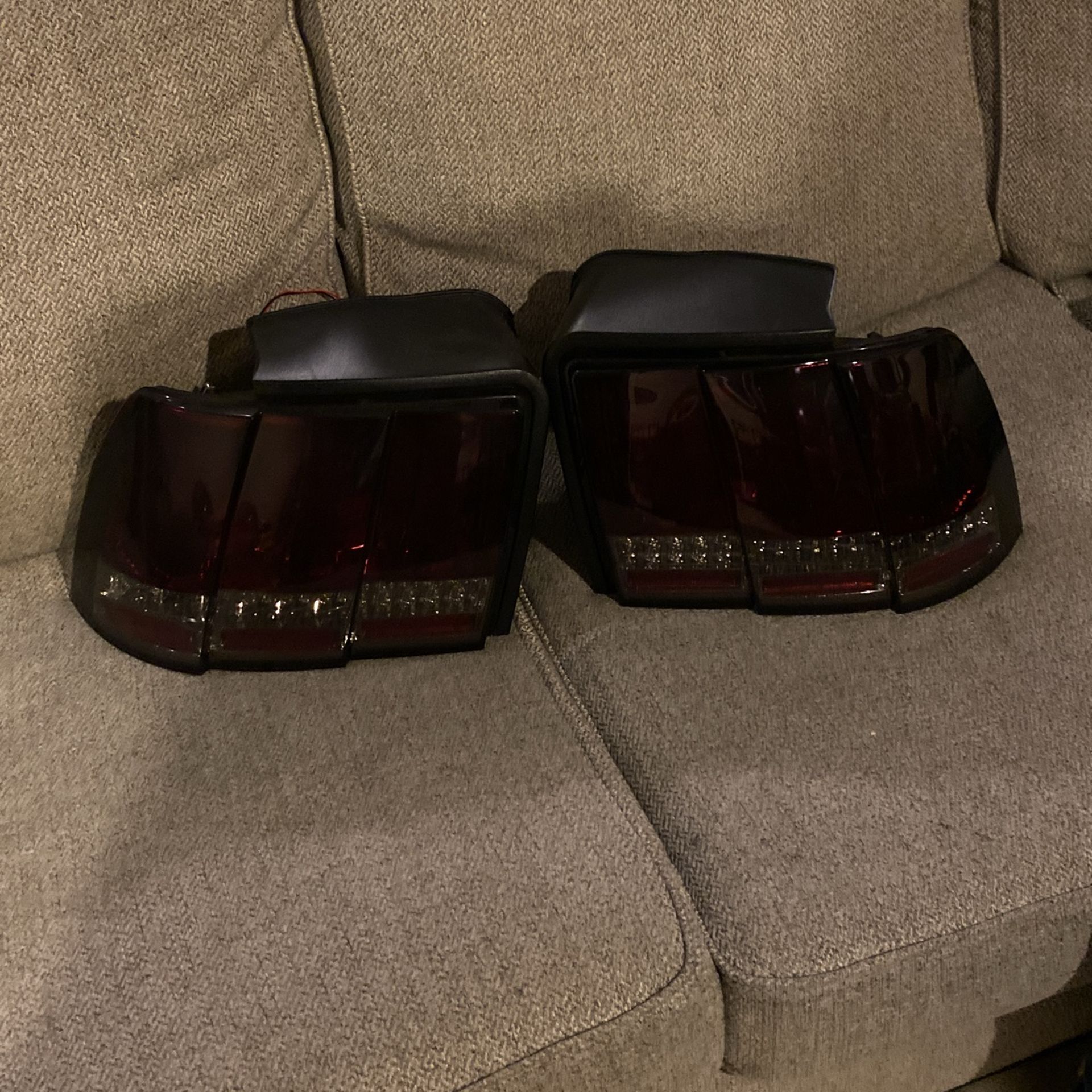 2003 Ford Mustang Smoked Led Tail Lights 