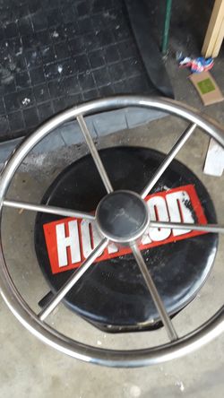 16ln stainless steering wheel