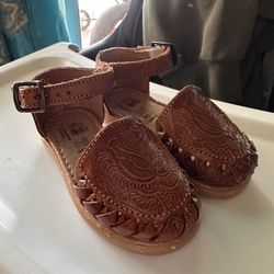 Leather Huaraches Sandals Size 7C