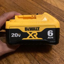 Dewalt 6 AH XR Battery