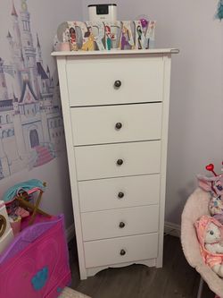 White dresser