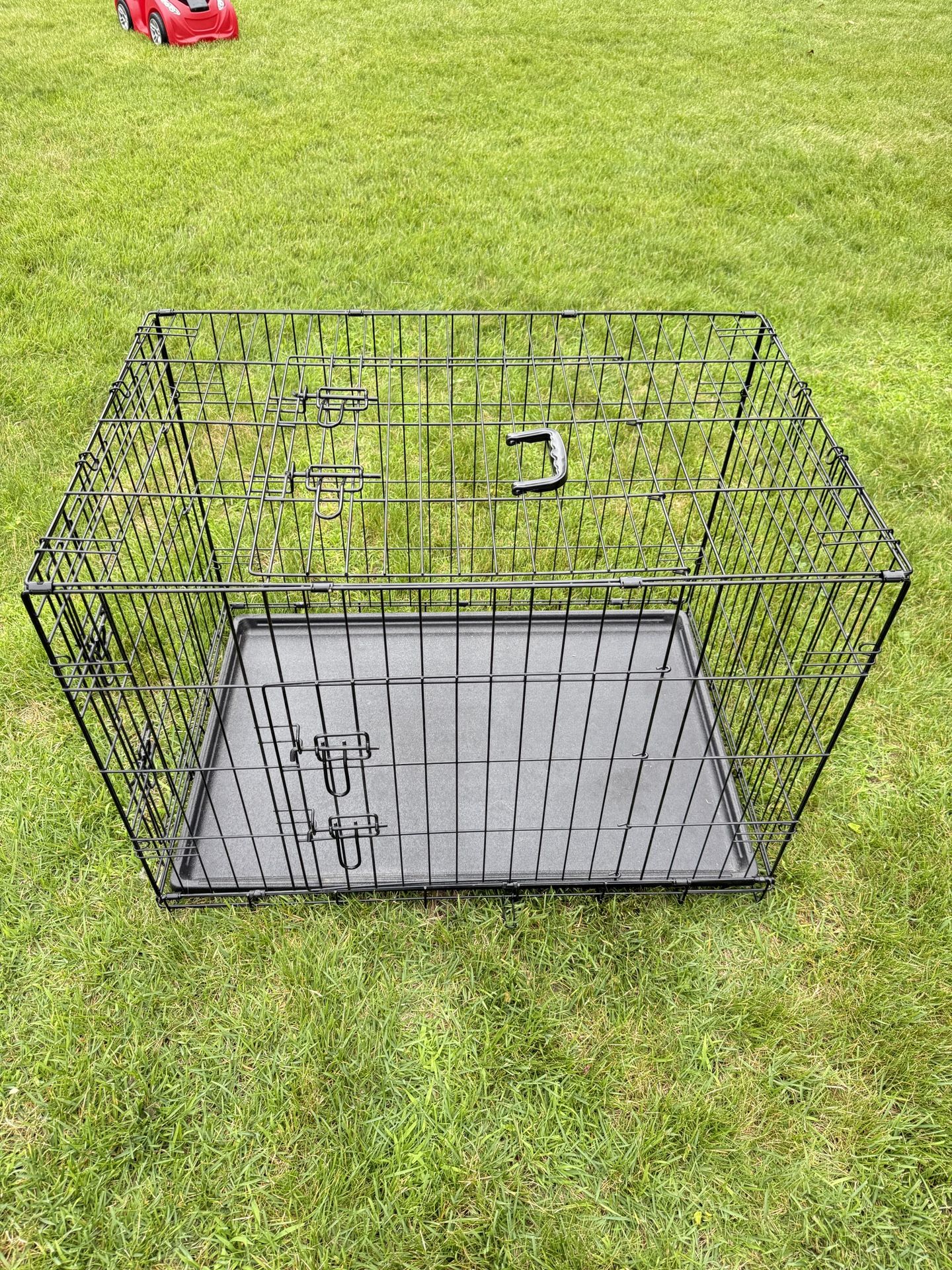 3 Door Pet Crate with Divider
