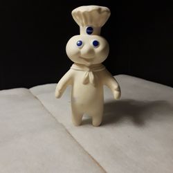 1997 Pillsbury Doughboy 7" Rubber Doll