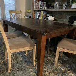 Dining Table And Chairs 