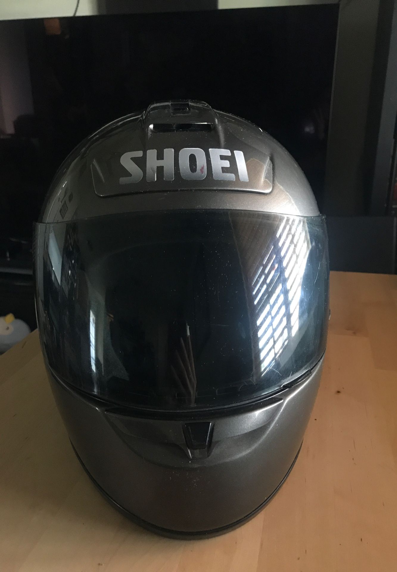 Shoei motorcycle helmet for men