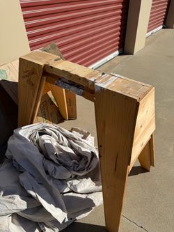 Large saw horse genuine burro