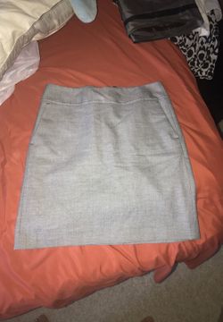 Lined Grey Skirt
