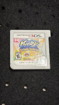 Kirby Triple Deluxe Nintendo 3DS Game Cartridge