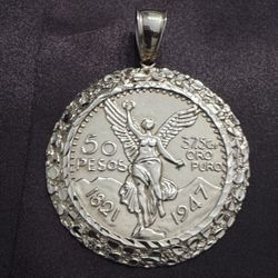 Centenario Nugget Pendant 10K Gold