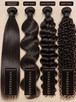 Hair Bundles – 4 Textures