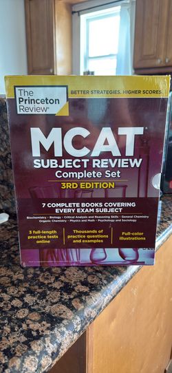 MCAT Subject Review complete set 3rd edition The Princeton Review