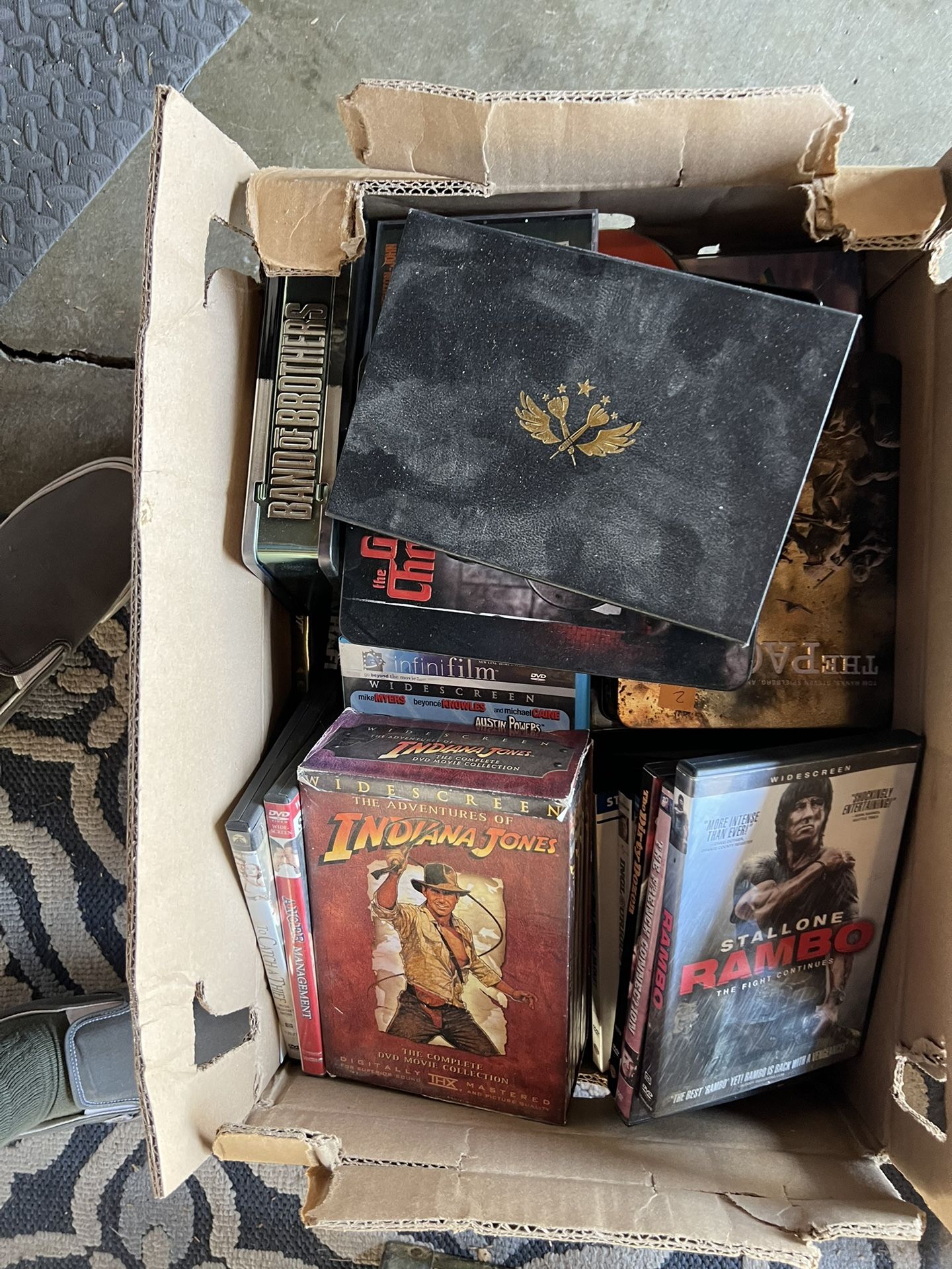 Box Of DVDs