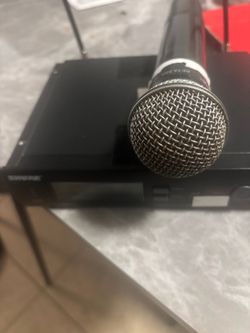 One cordless mike system with Mike