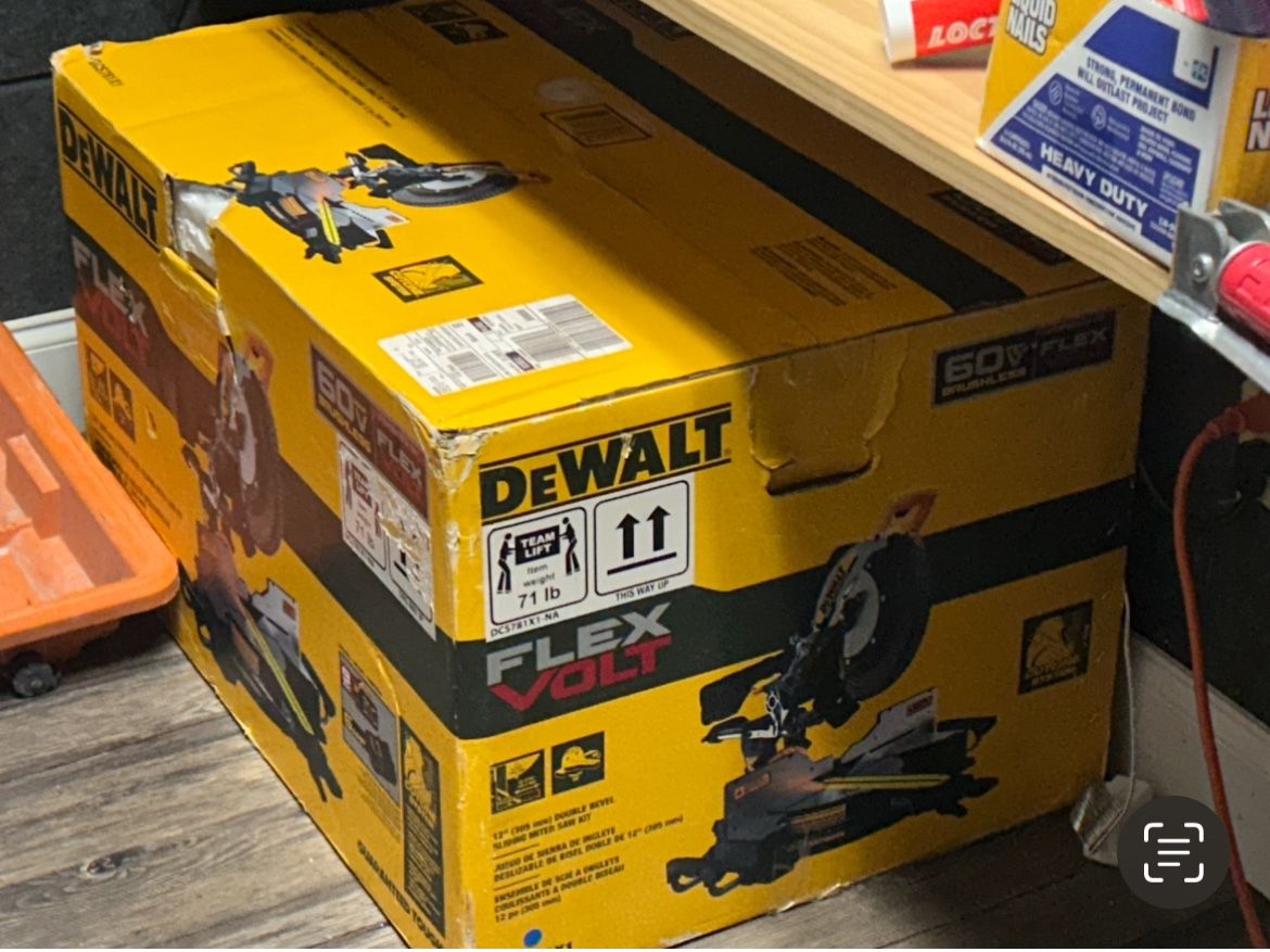 Dewalt 60v Miter Saw KIT