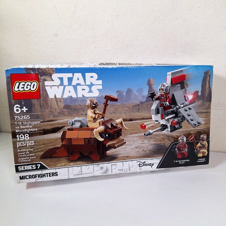 Lego Star Wars : T-16 Skyhopper Vs. Bantha Microfighters #75265 New/Sealed