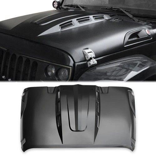 The Avenger Style Replacement Hood Fit For 2007-2018 Jeep Wrangler JK JKU,Black Brand new in the casing Nuevo en su caja Cash price Precio de Cash π