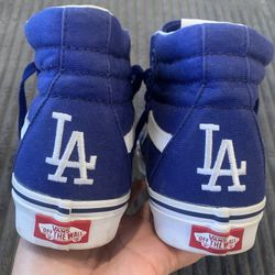 Los Angeles Dodgers Vans Size 7.5