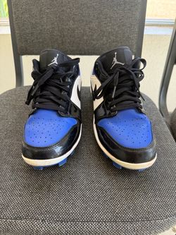 Jordan 1 Retro MCS Low 'Game Royal White' | Blue | Men's Size 14