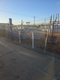 20' chain link fence panels