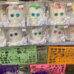 Day Of The Dead Skulls Calaveras De Azucar 