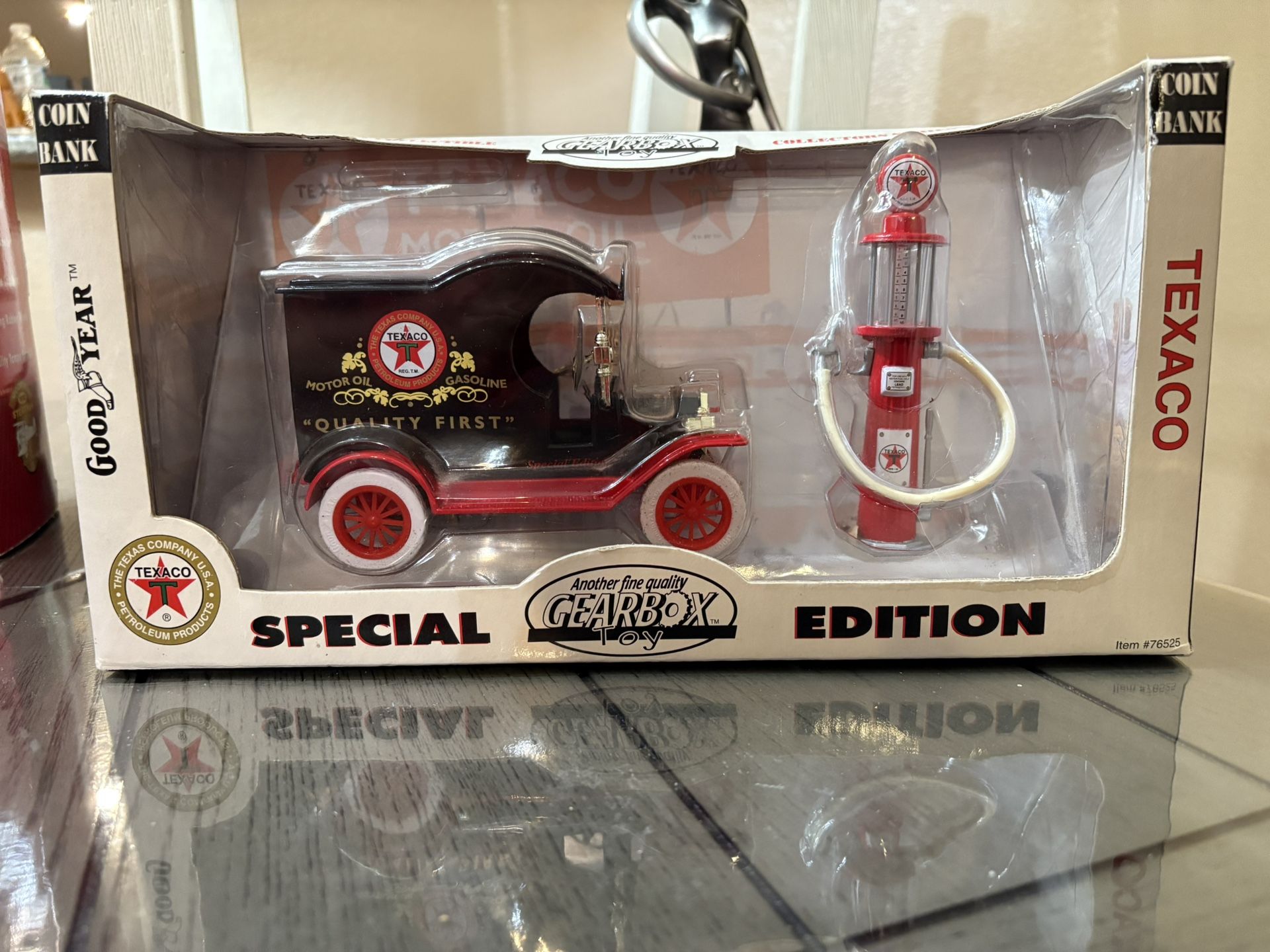 Special Edition Another Fine Quality Gearbox Toy Texaco 1912 Ford Model T Delivery Car Never Opened