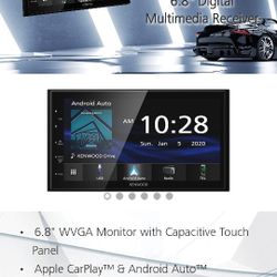 Kenwood Monitor With Receiver Double Din