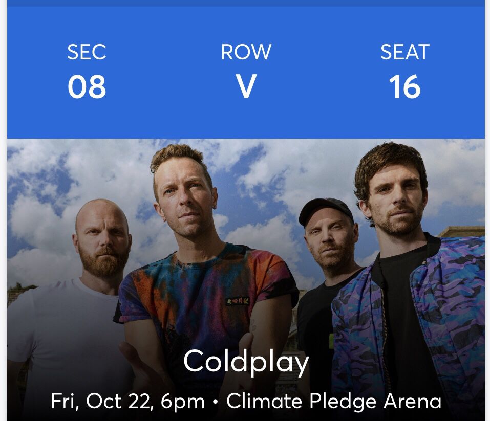 Coldplay - 10/22