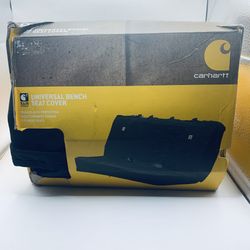 Carhartt Black  Bench  universal Seat Cover New Open Box