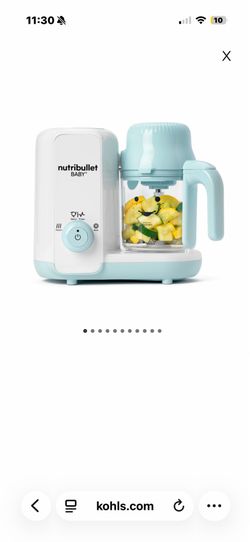 nutribullet baby steam and blend