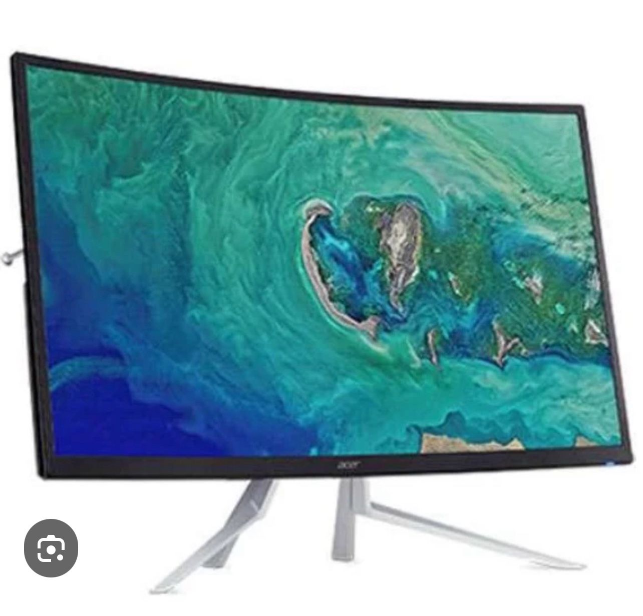 acer 31.5 curved monitor et322qr