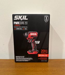 SKIL PWR CORE 20 Brushless 20V Compact Impact Driver - Tool Only **Brand New**