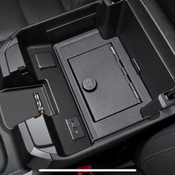 GMC Sierra Console-Mounted Safe 2022