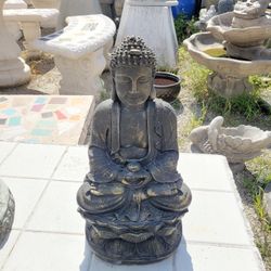 Concrete Buddha Stone Statue / Cement Garden Backyard Buddhas