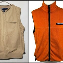 VINTAGE 90s Y2K POLO RALPH LAUREN MENS VEST SIZE L 2 VEST