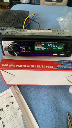 New. Car radio. Mp3  USB FM