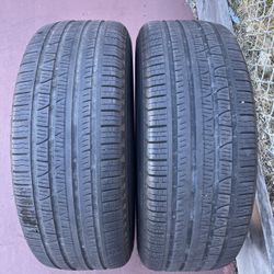 Used 235 65,18 inch tires, good condition, ready to mount, 10.025